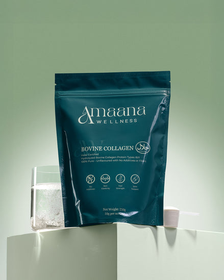 Halal Bovine Collagen Powder Pouch + Liquid Bundle