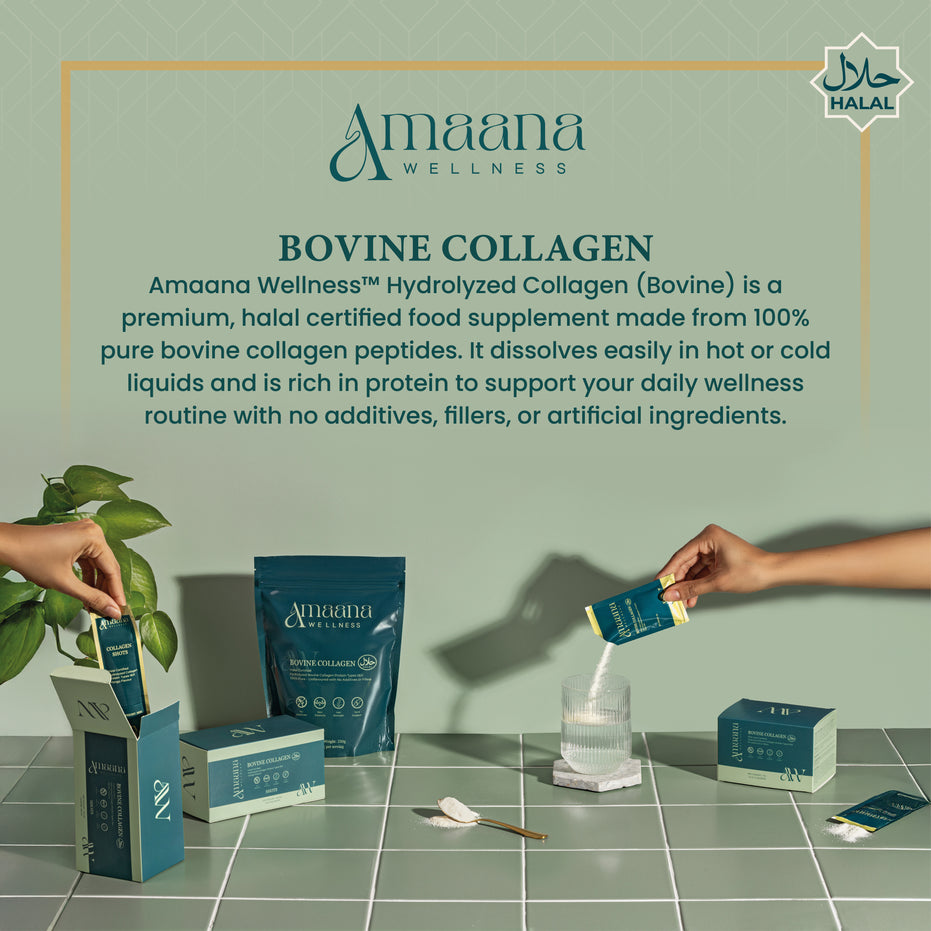 Halal Bovine Collagen Powder Pouch