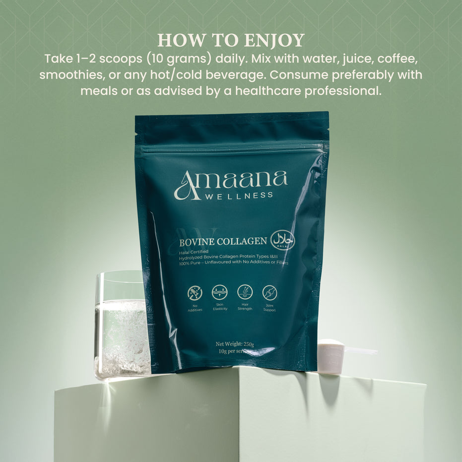 Halal Bovine Collagen Powder Pouch