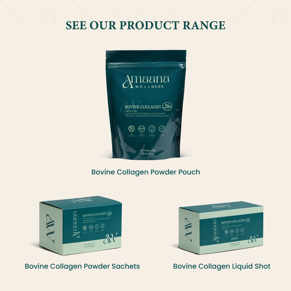 Halal Bovine Collagen Powder Pouch