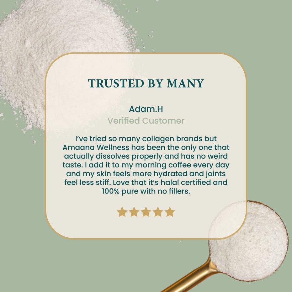 Halal Bovine Collagen Powder Sachets